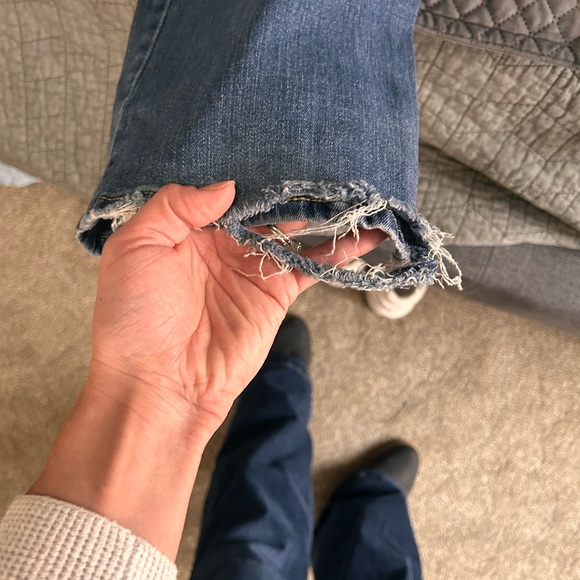 Levi's Blue 726 Flare Women's Jeans - Picture 3 of 6